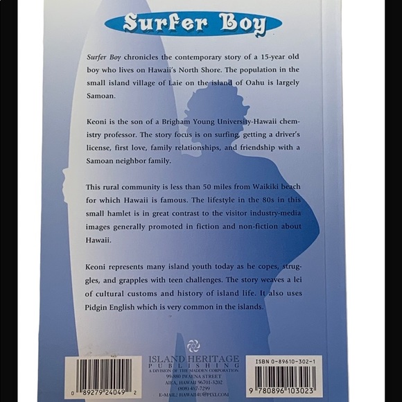 Surfer Boy Adventures In Hawaii Book By Gael Mustapha Illustrated By Ron Croci - Picture 2 of 10